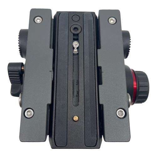 Manfrotto (マンフロット) プロフルードビデオ雲台 フラットベース MVH502AH ブラック×レッド