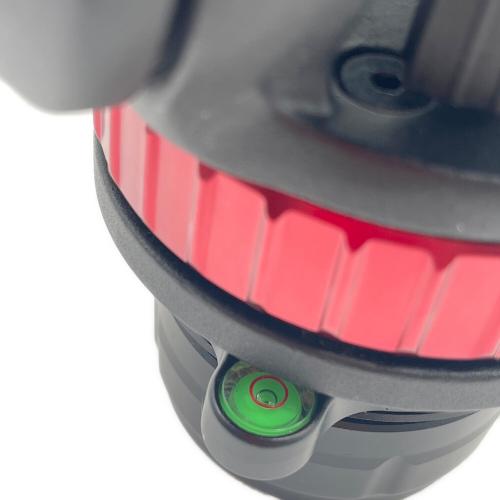 Manfrotto (マンフロット) プロフルードビデオ雲台 フラットベース MVH502AH ブラック×レッド