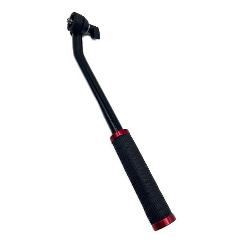 Manfrotto (マンフロット) プロフルードビデオ雲台 フラットベース MVH502AH ブラック×レッド