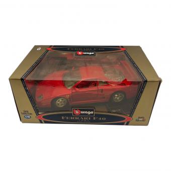 burago (ブラーゴ) ミニカー 未開封 Ferrari F40  1/18 210