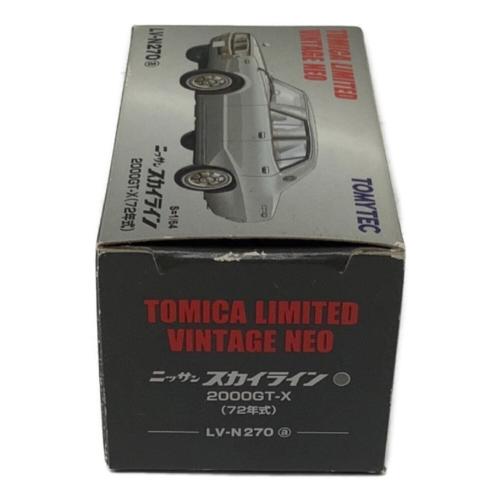 TOMYTEC (トミーテック) ニッサン スカイライン LV-N270 ミニカー 1/64 2000GT-X(ケンメリ）