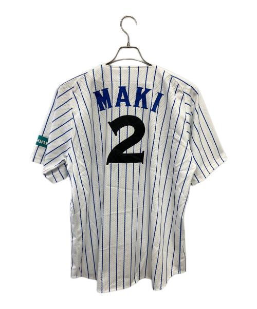 横浜DeNAベイスターズ (ヨコハマディーエヌエーベイスターズ) 野球ユニフォーム ホワイト×ブルー サイズ:O