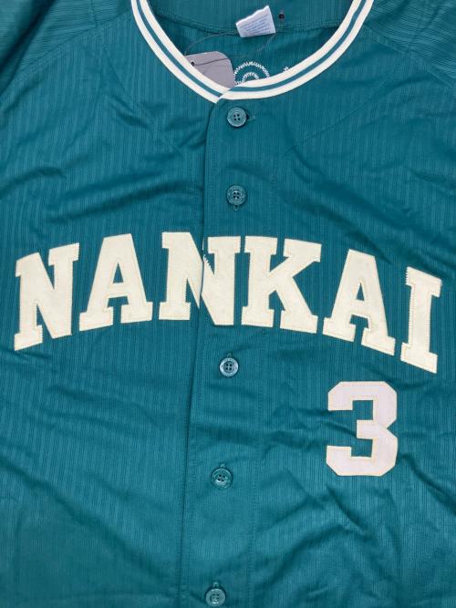 福岡ソフトバンクホークス (フクオカソフトバンクホークス) 野球ユニフォーム グリーン サイズ:L