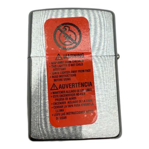 ZIPPO 2006年USA製 文字色：青　Heavy Wall Armor Case