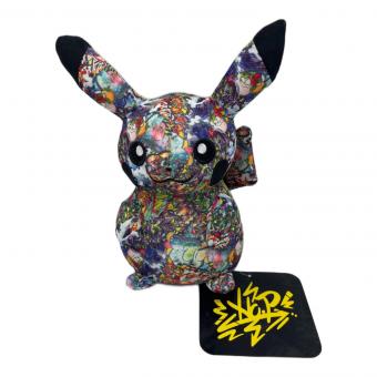 ピカチュウ(ピカチュウグラフィティ総柄) Pokemon Center SHIBUYA Graffiti Art ぬいぐるみ 「ポケットモンスター」 ポケモンセンターシブヤ限定 ポケモングッズ