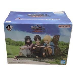 バンダイナムコ エレン＆ミカサ＆アルミン 一番くじグッズ 進撃の巨人