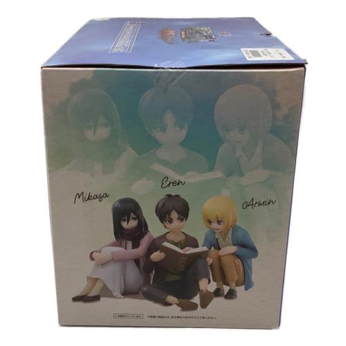 バンダイナムコ エレン＆ミカサ＆アルミン 一番くじグッズ 進撃の巨人