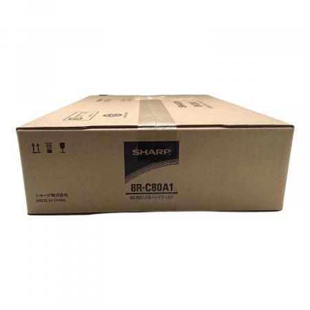 SHARP (シャープ) 外付けHDD 8R-C80A1｜トレファクONLINE