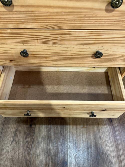 IKEA (イケア) 3段チェスト 廃盤品 ナチュラル RAST