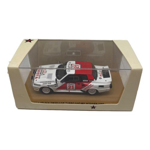 1/43 トヨタセリカツインカムターボウィナーサファリラリー1985 ミニカー