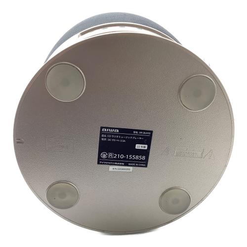 AIWA (アイワ) CDラジオミュージックプレーヤー XR-BUX10 2022年製