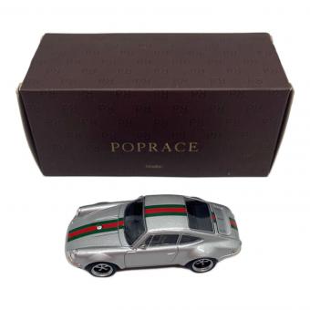 POP RACE (ポップレース) Singer 964 Metallic Grey Classic ミニカー 1/64