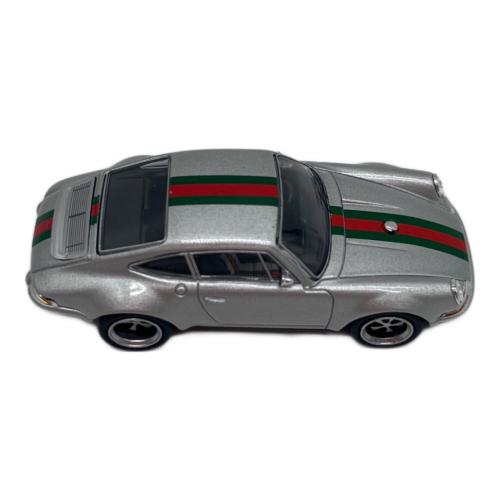 POP RACE (ポップレース) Singer 964 Metallic Grey Classic ミニカー 1/64