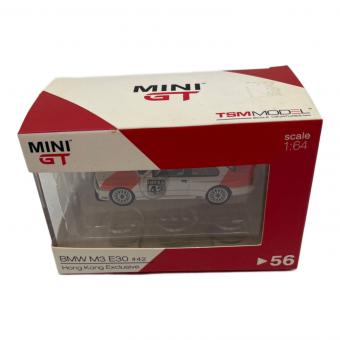 MINI GT (ミニジーティー) BMW M3 E30 ＃42 ミニカー  1/64