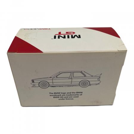 MINI GT (ミニジーティー) BMW M3 E30 ＃42 ミニカー 1/64｜トレファク