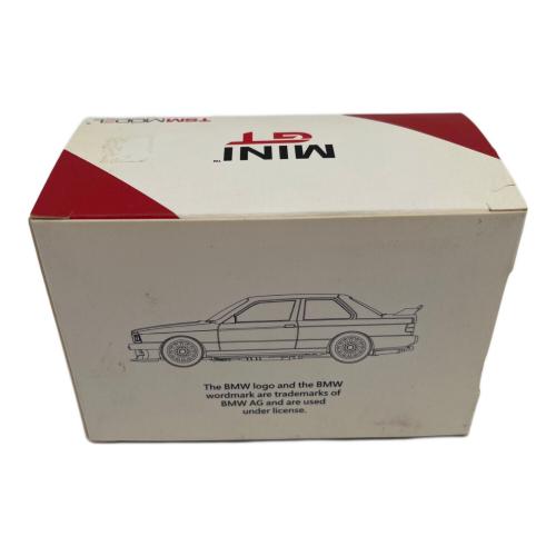 MINI GT (ミニジーティー) BMW M3 E30 ＃42 ミニカー  1/64
