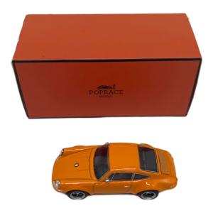 POP RACE (ポップレース) Singer 964 Retro Orange Classic ミニカー ポルシェ 1/64