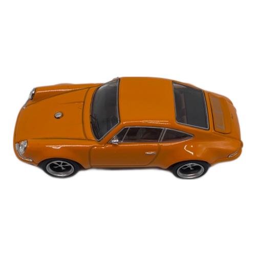POP RACE (ポップレース) Singer 964 Retro Orange Classic ミニカー ポルシェ 1/64