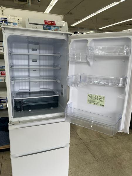 SHARP (シャープ) 3ドア冷蔵庫 SJ-PW37R-W 2026年製 374L ｜トレファク