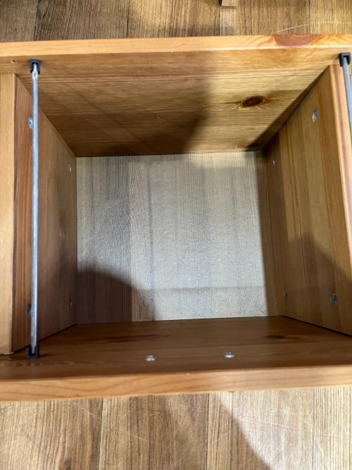 IKEA (イケア) 5段チェスト 廃盤品 幅:約40㎝ ブラウン LEKSVIK