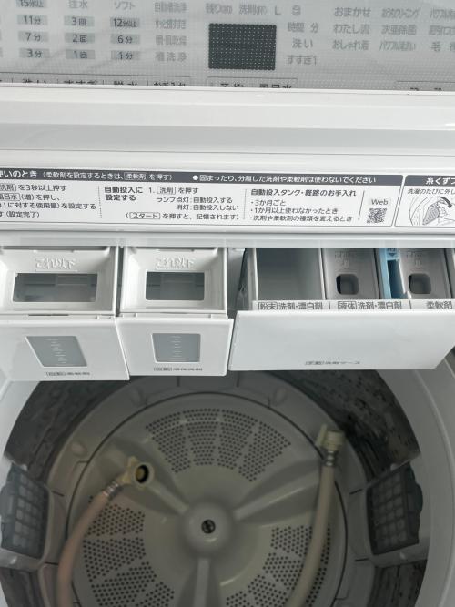 Panasonic (パナソニック) 全自動洗濯機 NA-FA10K1-W 2023年製 動作確認済み