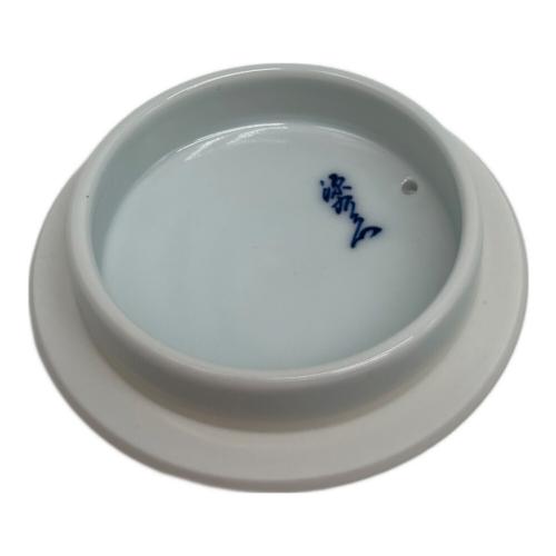 源右衛門窯 (ゲンエモンガマ) 湯呑み揃え 染付牡丹