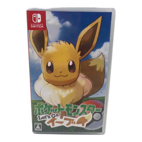 ポケットモンスター Let’s Go! イーブイ Nintendo Switch用ソフト CERO A (全年齢対象)