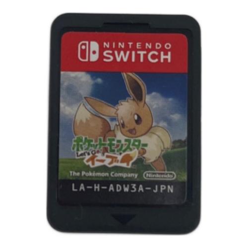 ポケットモンスター Let’s Go! イーブイ Nintendo Switch用ソフト CERO A (全年齢対象)