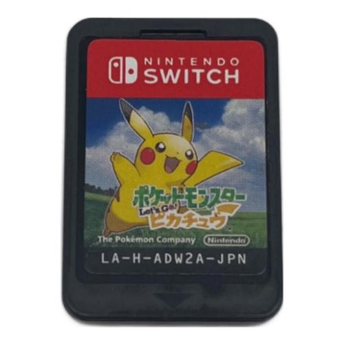 ポケットモンスター Let’s Go! ピカチュウ Nintendo Switch用ソフト CERO A (全年齢対象)