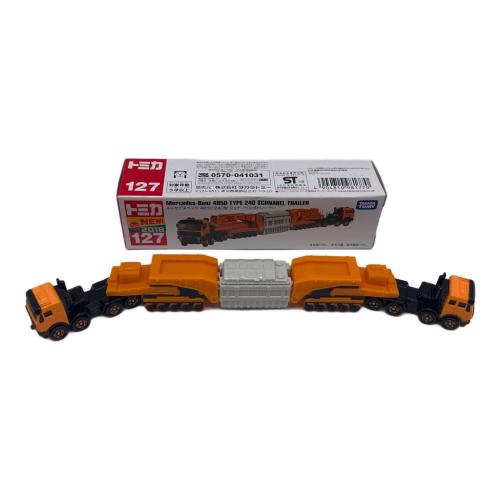 TOMY (トミー) メルセデスベンツ4850・240型・シュナーベルト式トレーラー トミカ 廃盤品