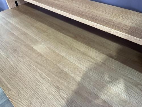 無印良品 (ムジルシリョウヒン) デスク 幅:約110㎝ ナチュラル 木製デスク・オーク材