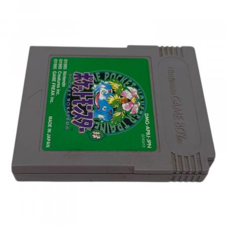 ポケットモンスター緑 ゲームボーイ用ソフト 34A・後期ROM