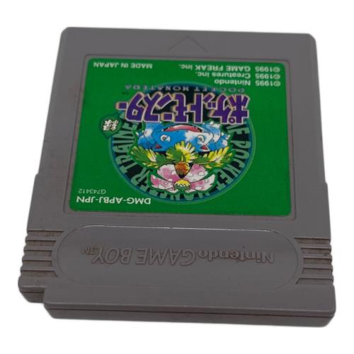 ポケットモンスター緑 ゲームボーイ用ソフト 34A・後期ROM -