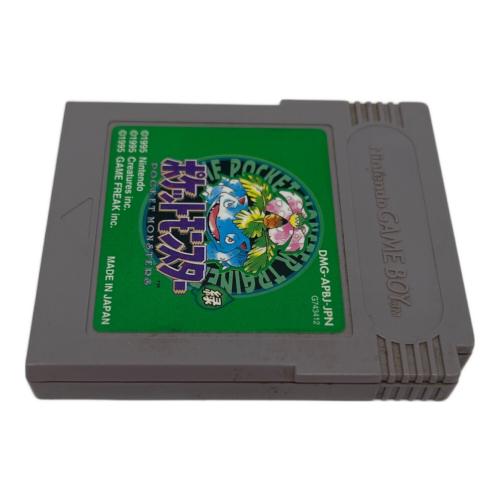 ポケットモンスター緑 ゲームボーイ用ソフト 34A・後期ROM -