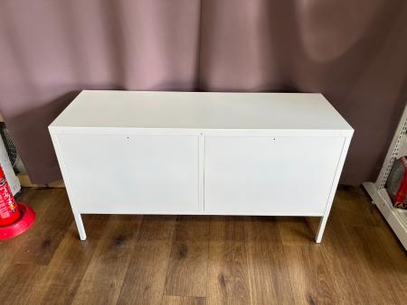 IKEA (イケア) キャビネット 鍵付き・棚板1枚欠品 ホワイト PS