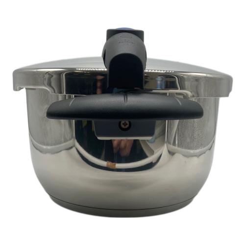 Fissler (フィスラー) 圧力鍋 21-643-04 蒸し器付 PSCマーク(圧力鍋)有