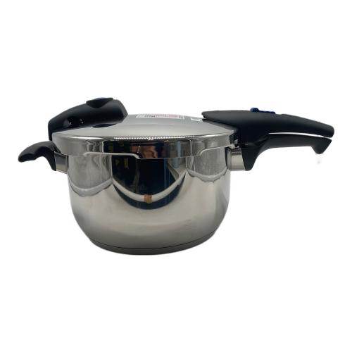 Fissler (フィスラー) 圧力鍋 21-643-04 蒸し器付 PSCマーク(圧力鍋)有