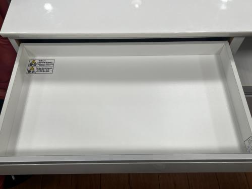 ニトリ キッチンカウンター 幅:約120㎝ ホワイト レジューム