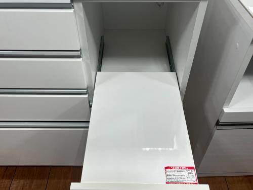 ニトリ キッチンカウンター 幅:約120㎝ ホワイト レジューム