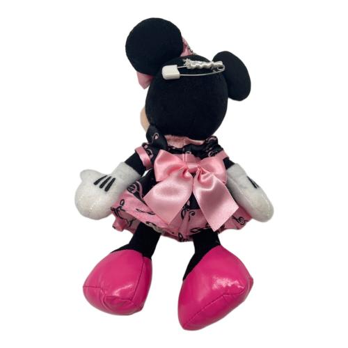 DISNEY (ディズニー) ミニー ヌイグルミ ドレス ブラック×ピンク・ぬいば ビックバンドビート