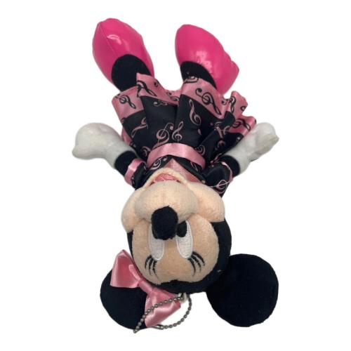 DISNEY (ディズニー) ミニー ヌイグルミ ドレス ブラック×ピンク・ぬいば ビックバンドビート