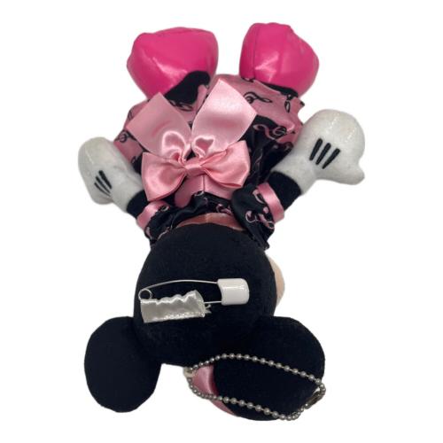 DISNEY (ディズニー) ミニー ヌイグルミ ドレス ブラック×ピンク・ぬいば ビックバンドビート