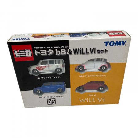 TOMY (トミー) トヨタ bB&WILL VIセット トミカ 廃盤品・00s