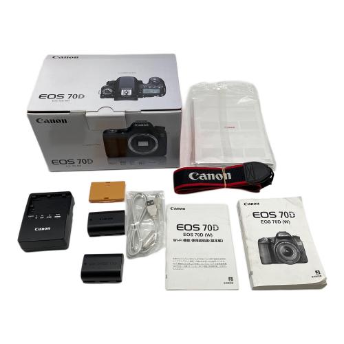 CANON (キヤノン) デジタル一眼レフカメラ EOS 70D ボディ