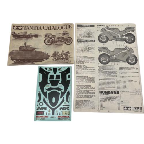 TAMIYA (タミヤ) ホンダNR プラモデル プラモデルキッド・1/12 オートバイシリーズNo.60