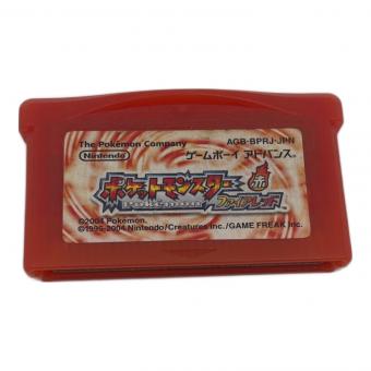 Nintendo (ニンテンドウ) ポケットモンスターファイアレッド ゲームボーイアドバンス用ソフト CERO A (全年齢対象)