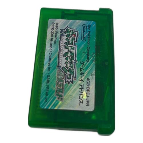 Nintendo (ニンテンドウ) ポケットモンスターエメラルド ゲームボーイアドバンス用ソフト CERO A (全年齢対象)
