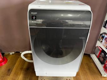 SHARP (シャープ) ドラム式洗濯乾燥機 ES-X11A-SL 2022年製 洗剤自動投入/スマホ連携/AI自動運転