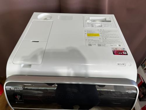 SHARP (シャープ) ドラム式洗濯乾燥機 ES-X11A-SL 2022年製 洗剤自動投入/スマホ連携/AI自動運転