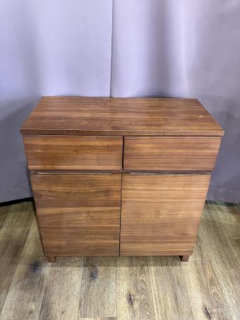 無印良品 (ムジルシリョウヒン) キャビネット 幅:約90㎝ ブラウン 廃盤品